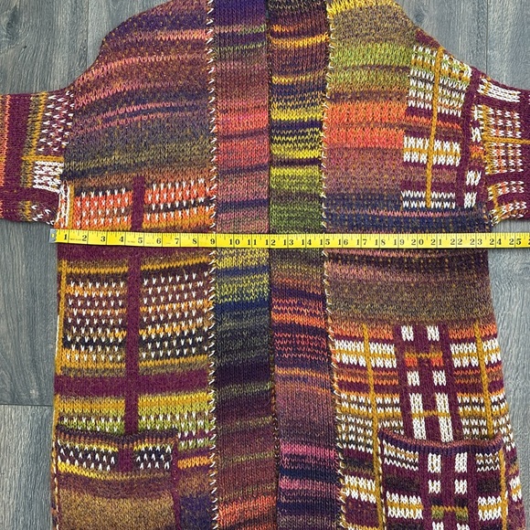 SOLD Anthropologie Tavia Longline Patchwork
Cardigan - Picture 6 of 11